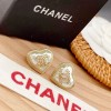 Chanel heart earings