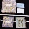 Dior double pear long earings