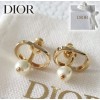 Dior pearl gold earings