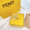 Fendi silver earings