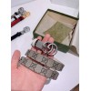 Gucci belt reversable brown 2 color
