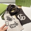 Gucci GG wool-blend brown scarf