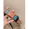 Gucci pattern belt 3cm
