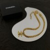 Chanel necklace gold 03