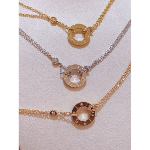 Cartier gold/ rose gold/ silver necklace