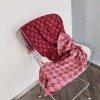 Gucci scarf red/ black