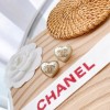 Chanel heart earings