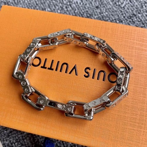 Louis Vuitton chain bracelet metal