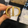 Dior CD brown 2cm belt