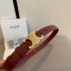 Celine gold hardware 2.5cm white/ red/ black/ brown