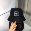 Prada round hat black