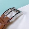 Prada brown belt 2.5cm