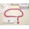 Versace chain pink belt