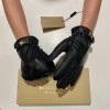 Burberry leather gloves