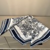 Dior Blue Scarf 90