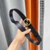 Gucci GG velvet belt 3cm