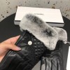 Chanel leather gloves