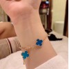 VCA blue gold bracelet
