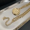 Chanel necklace gold