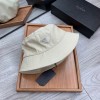 Prada cream round hat