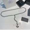 Prada chain belt