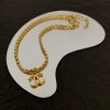 Chanel necklace gold 03