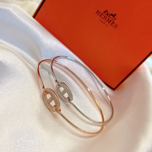 Hermes bracelet gold/ silver 03