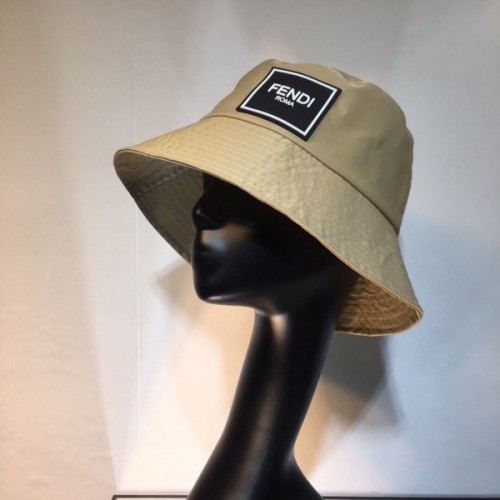 Prada round hat beige