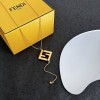 Fendi necklace golden