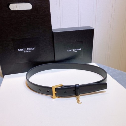 YSL logo black belt 2cm