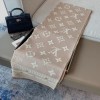 Louis Vuitton scarf black/ gray/ blue