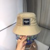 Prada round hat beige