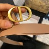 Dior CD brown 2cm belt