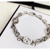 Gucci men silver bracelet