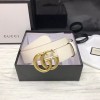 Gucci White Belt