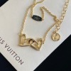 Louis Vuitton necklace hearts