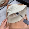 Prada cream round hat