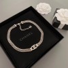 Chanel silver necklace