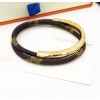 Louis Vuitton gold double bracelet