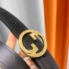 Gucci GG velvet belt 3cm