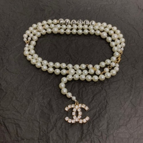 Chanel necklace pearl 02