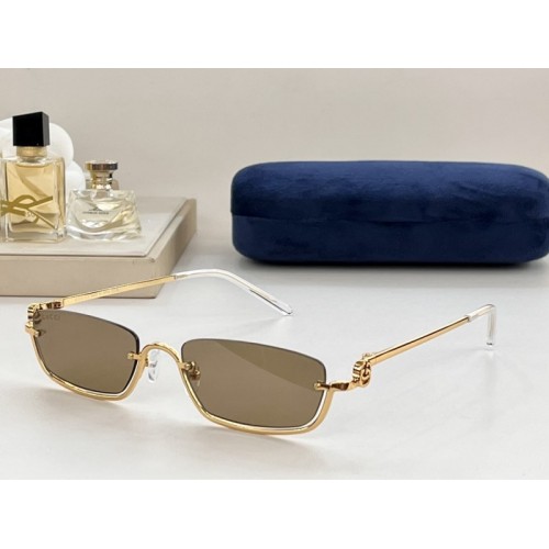 GUCCI Gold Square small Sunglasses ( 7 colors)