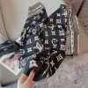 Louis Vuitton scarf black/ gray/ blue