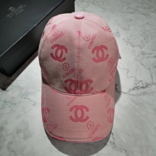 Chanel pink hat