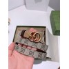 Gucci belt reversable brown 2 color