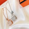 Hermes bracelet rose gold/ silver