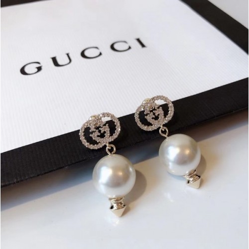 Gucci pearl earings