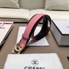 Chanel pink belt 3cm