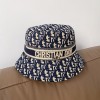 Dior round monogram hat