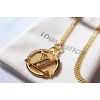 Louis Vuitton necklace gold